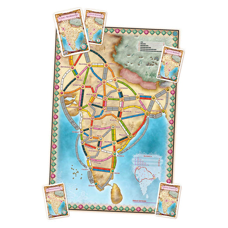 Bilet Asmodee na grę planszową India