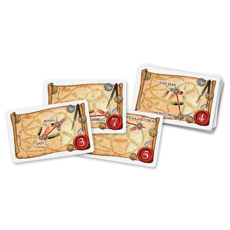 Days of Wonder Ticket to Ride Amsterdam – holenderska gra planszowa dla 2 do 4 graczy – szybka gra strategiczna od 8 lat – graj w XVII-wiecznym Amsterdamie