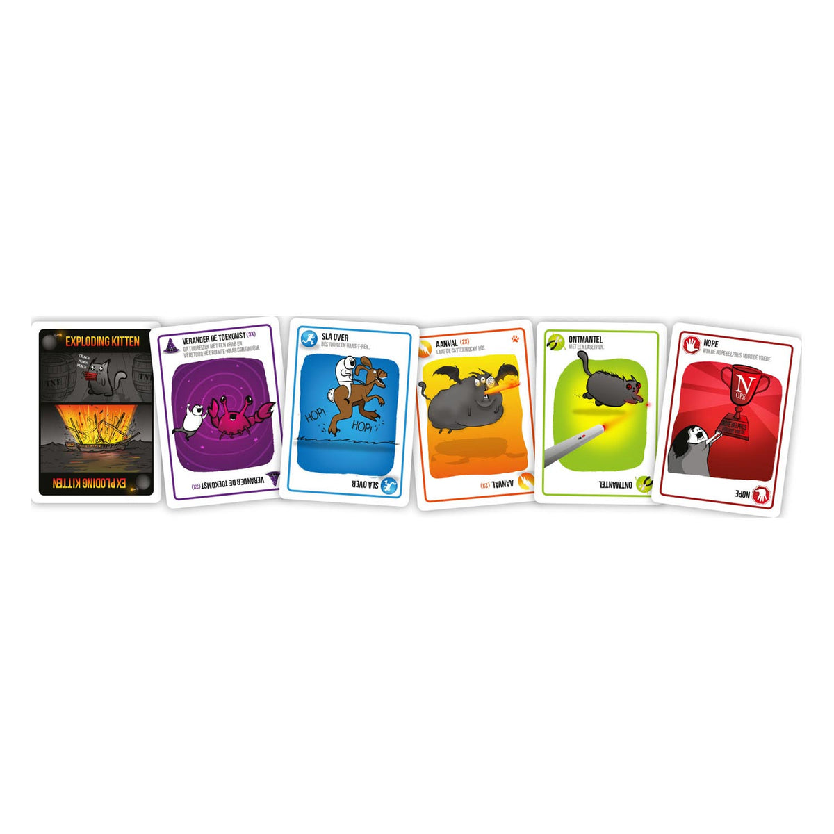 Asmodee Exploding Kittens Pack NL