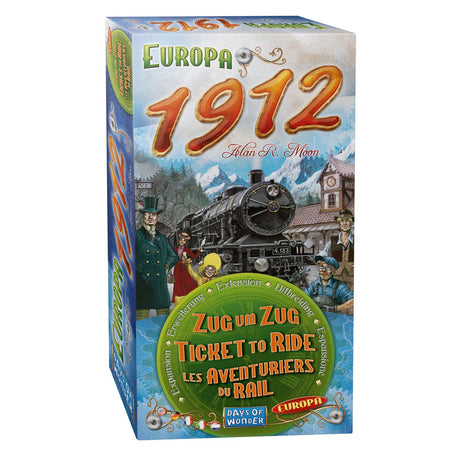 Asmodee Ticket to Ride - Europe 1912 Zestaw ekspansji