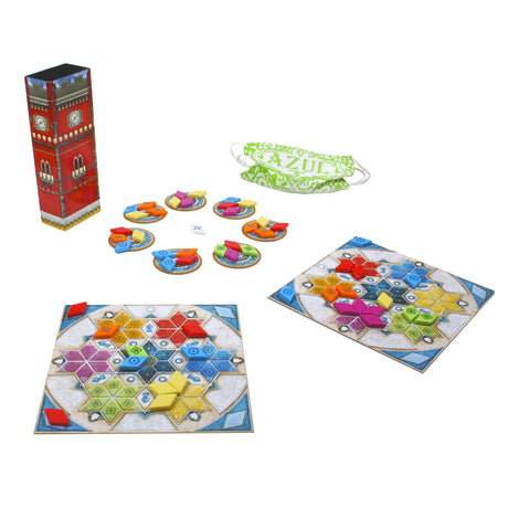 Gry typu Next Move - pawilon letni Azul - gra planszowa - odpowiednia dla 2-4 graczy