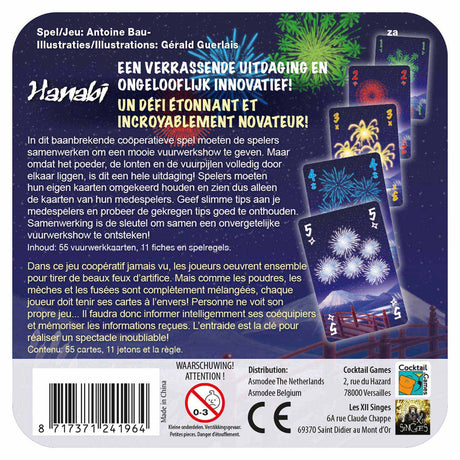 Asmodee Hanabi Kaarstpel