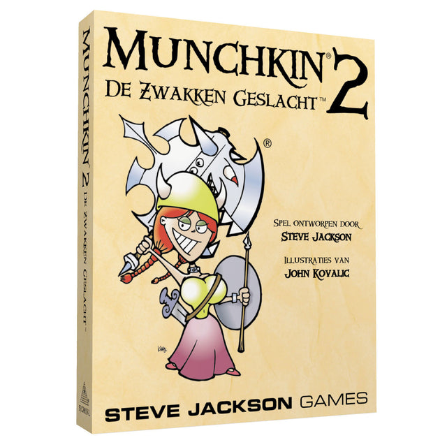 Asmodee Munchkin 2 The Sax Sex Card Game