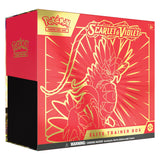 Asmodee Pokemon TCG Scarlet Fiolet Trener Box Koraidon