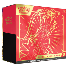 Asmodee Pokemon TCG Scarlet Fiolet Trener Box Koraidon