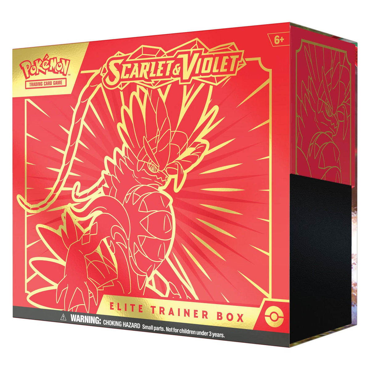 Asmodee Pokemon TCG Scarlet Fiolet Trener Box Koraidon