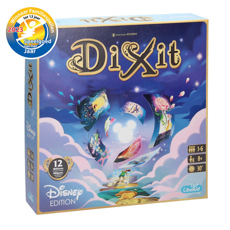Libellud - dixit disney - kreatywna gra planszowa - 84 karty na podstawie filmów Disney Pixar