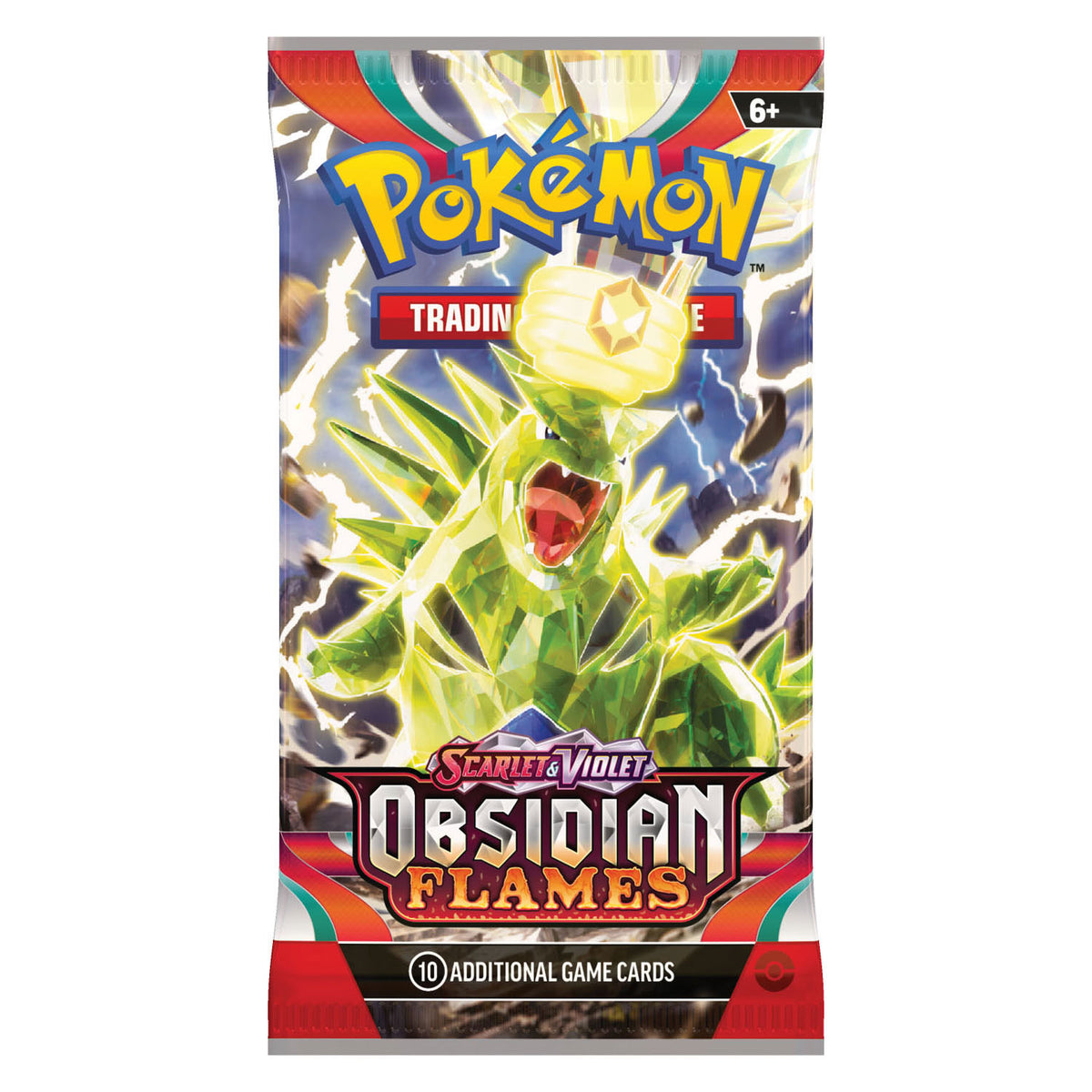 Asmodee Pokemon TCG Scarlet Violet Obsydian Flames Boosterpack