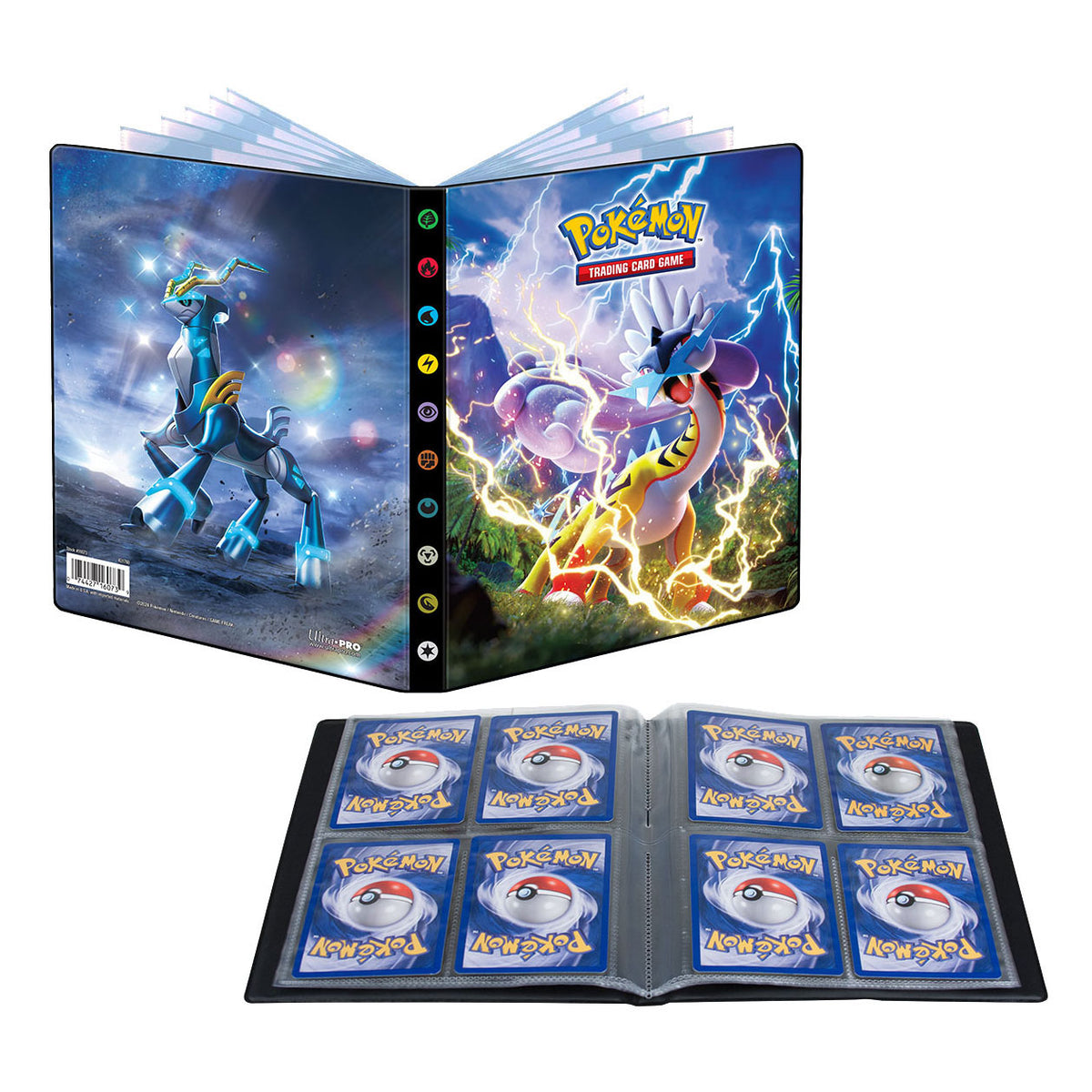 Asmodee Pokémon Portofolio SV05 Siły Temporalne z 4 kieszeniami