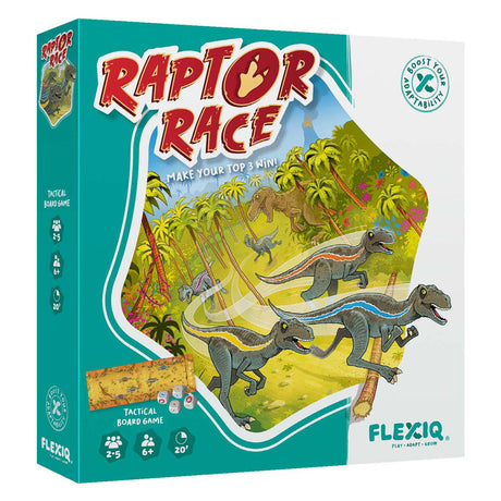 Taktyczna gra planszowa Flexiq Raptor Racing