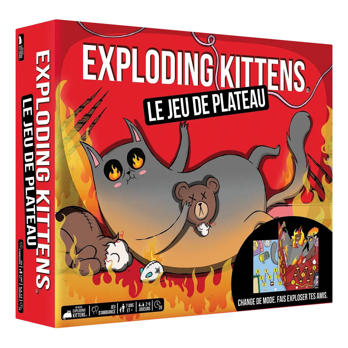 Asmodee exploding kittens the board game franstalig