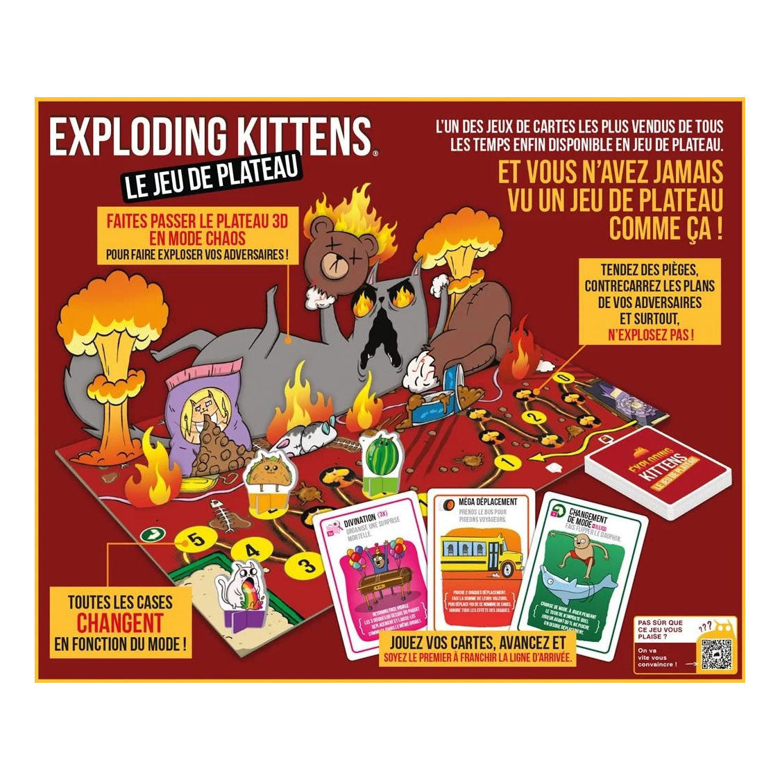 Asmodee exploding kittens the board game franstalig