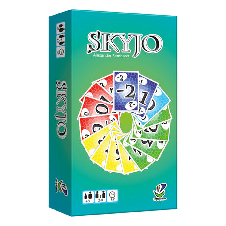 Gry Geronimo gra karciana skyjo - gra planszowa - 2-8 graczy - od 8 lat - magilano