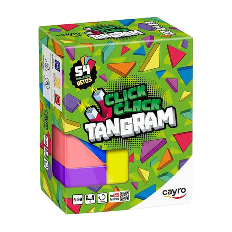 Gry Geronimo Cayro gra z blokami magnetycznymi kliknij i kliknij tangram