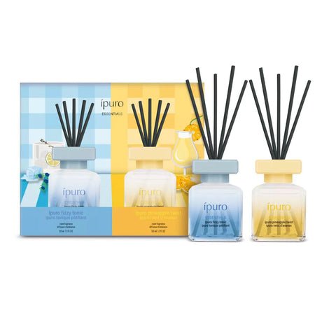 Zestaw dyfuzorów zapachowych Ipuro Ananasowy tonik musujący 2x50ml