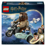 Lego Harry Potter™ Hagrid™ i magiczna przejażdżka motocyklem Harry’ego — 76443