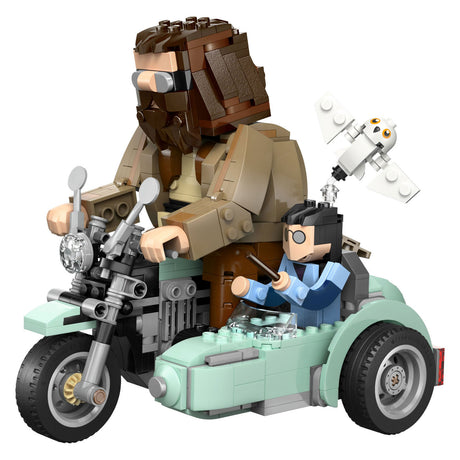 Lego Harry Potter™ Hagrid™ i magiczna przejażdżka motocyklem Harry’ego — 76443