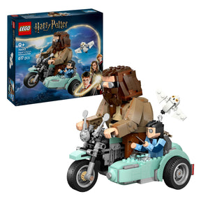 Lego Harry Potter™ Hagrid™ i magiczna przejażdżka motocyklem Harry’ego — 76443