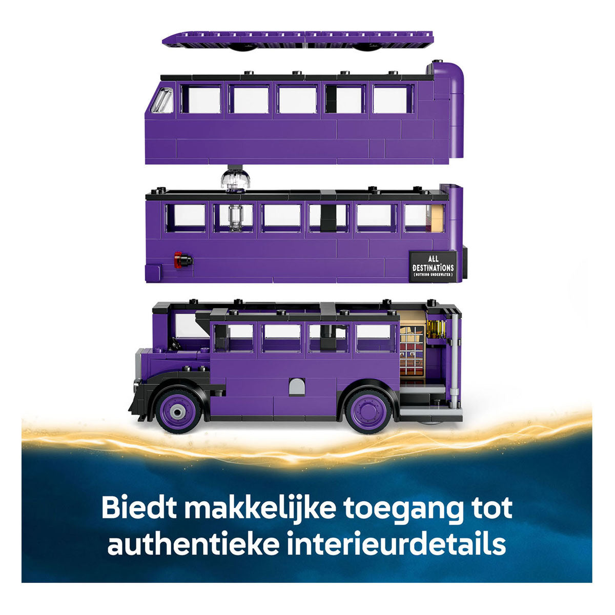 Pudełko z kolekcją Lego Harry Potter™ przygoda™ — 76446