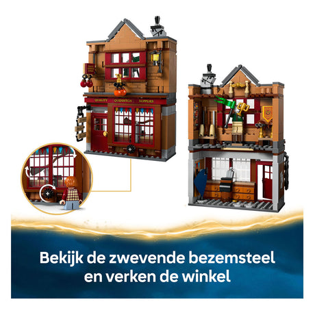 Zestaw Lego Harry Potter Bandaże w sprayu Pałac Quidditcha i lodziarnia - 76452