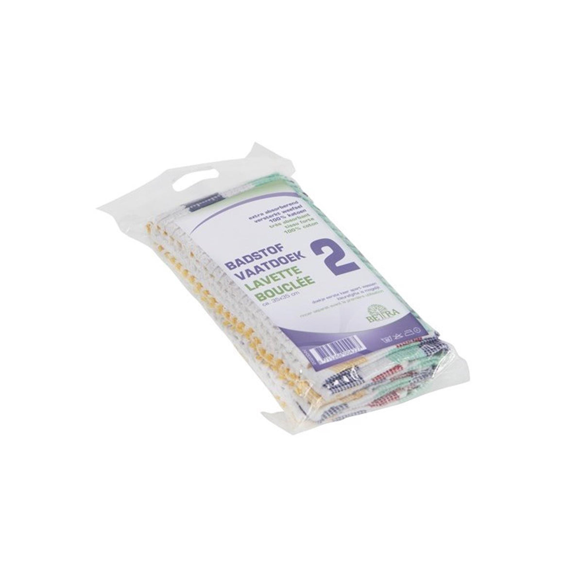 Ściereczka frotte Luva o wymiarach ok. Zestaw 2 sztuk o wymiarach 35x35 cm