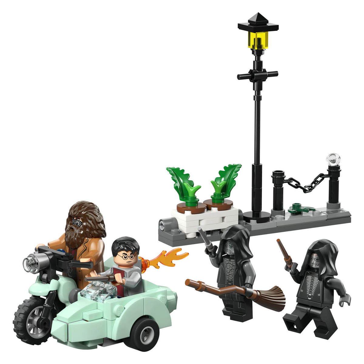 Lego Harry Potter Hagrid i Ucieczka Harry'ego na Privet Drive