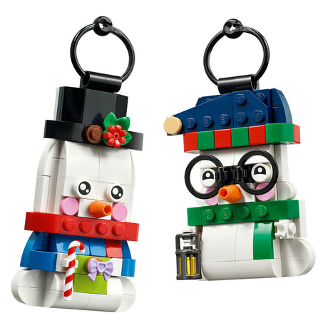 Lego kerst 40812 - sneeuwpopornamenten
