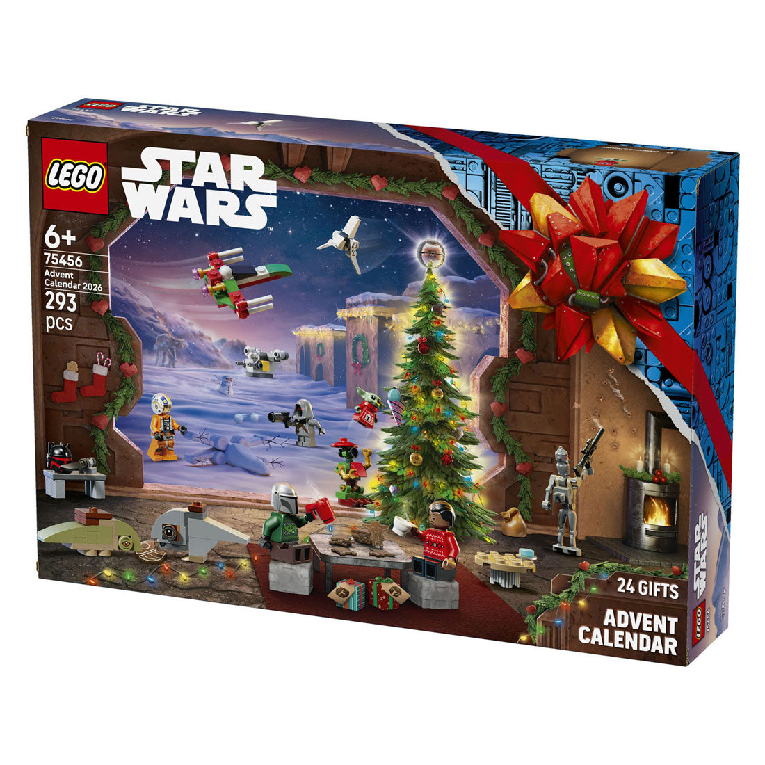 Lego star wars adventskalender 2026 speelgoed voor kinderen vanaf 6 jaar - 75456