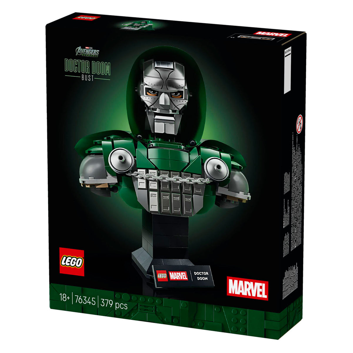Lego tbc super heroes 76345 marvel avengers doomsday buste