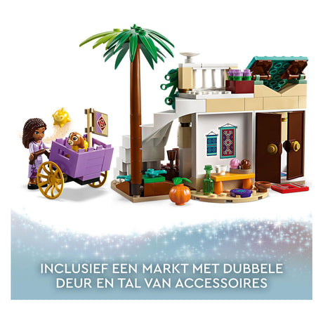 Lego Disney Zestaw życzeń Ashy w mieście Rosas - 43223
