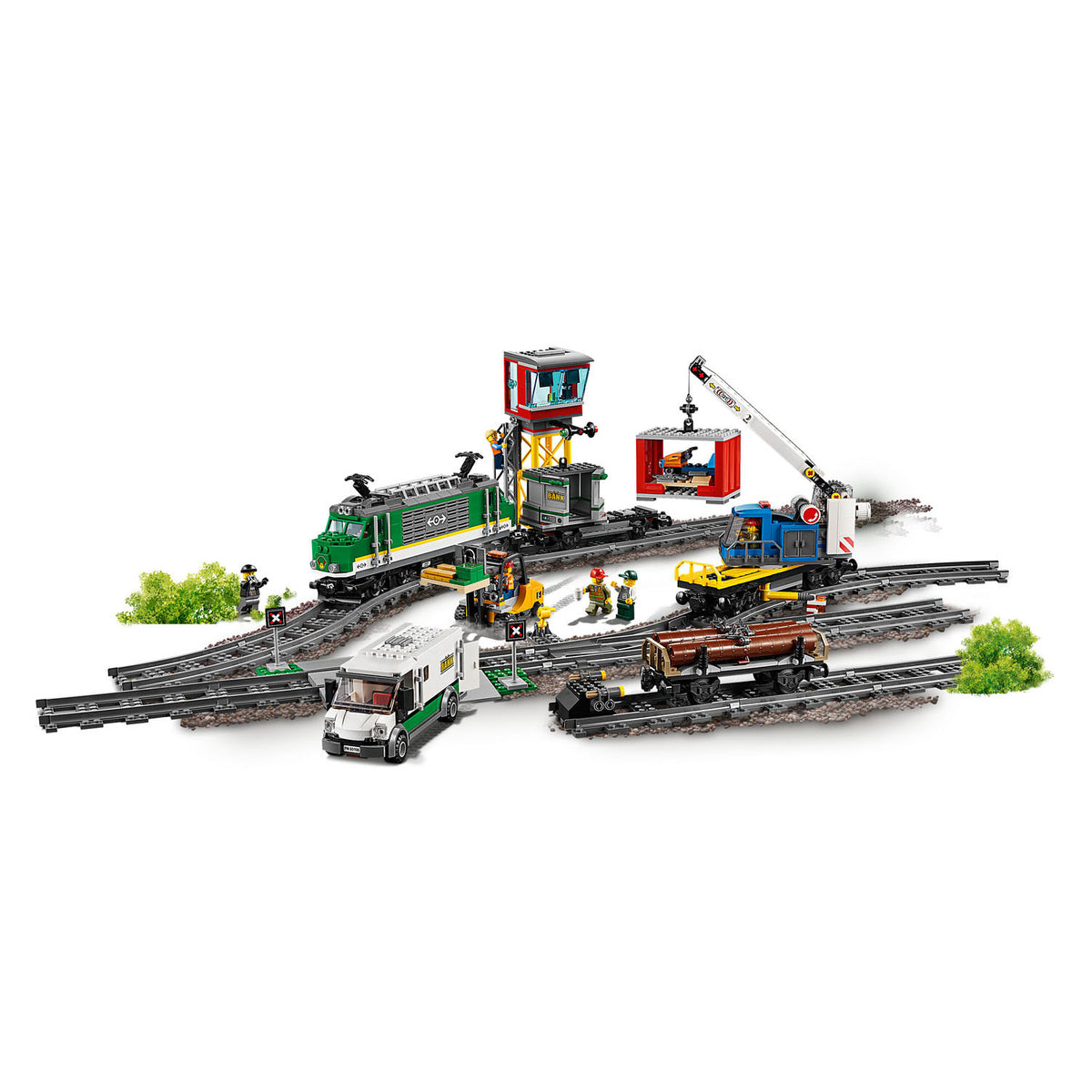 LEGO City 60198 Pociąg towarowy