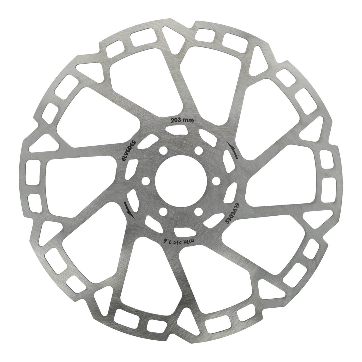 Systemy linek Elvedes bv elvedes tarcza hamulcowa 6 otworów �203mm t=1,8mm