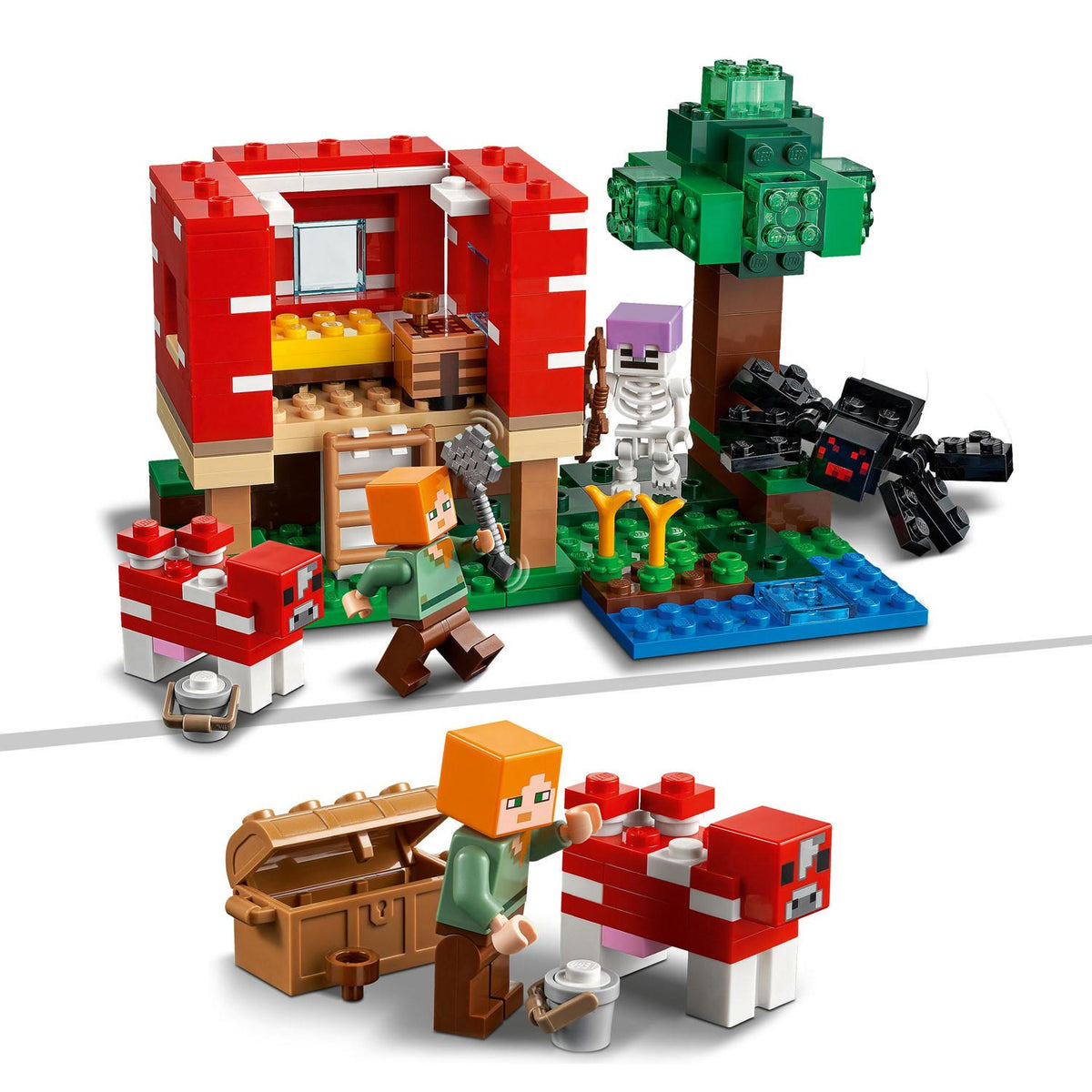 Lego Lego Minecraft 21179 The Gushroom House
