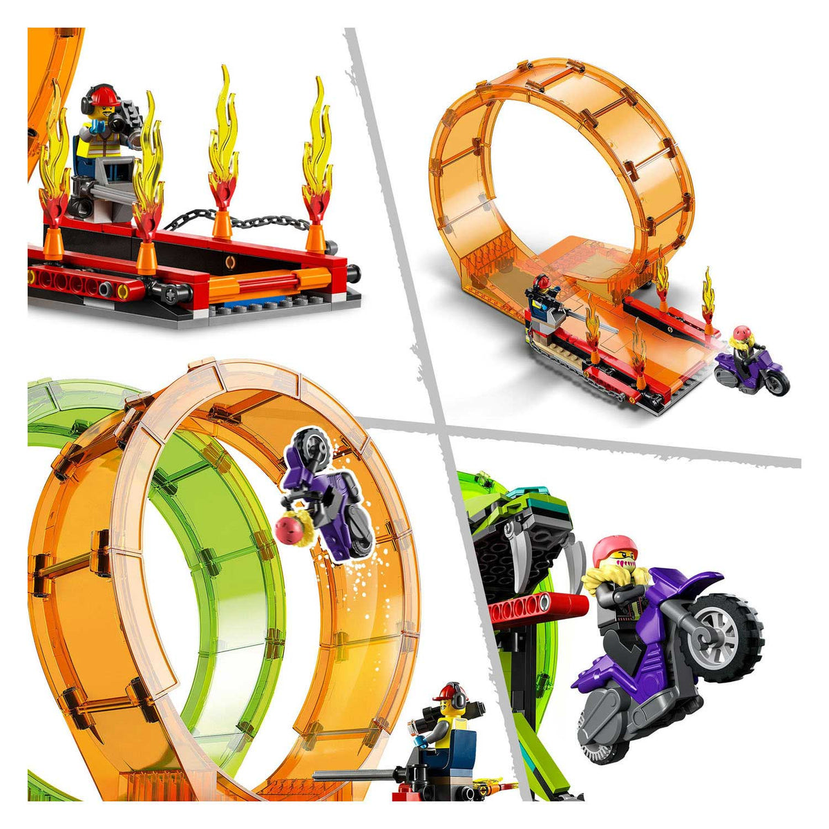 LEGO City 60339 Double Loop Arena Arena