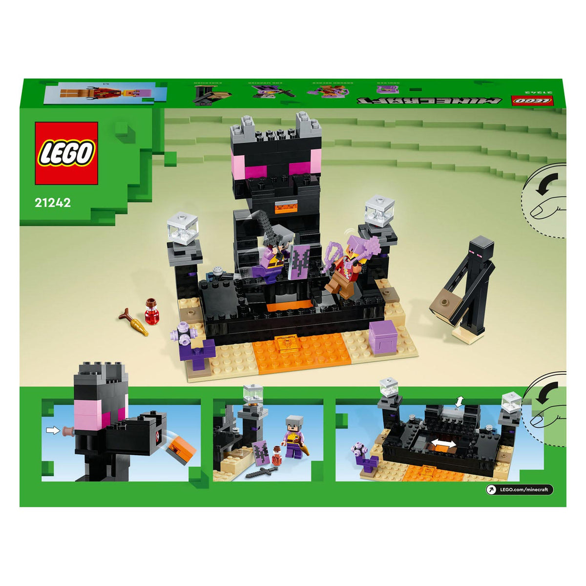 Lego Lego Minecraft 21242 de ondarena