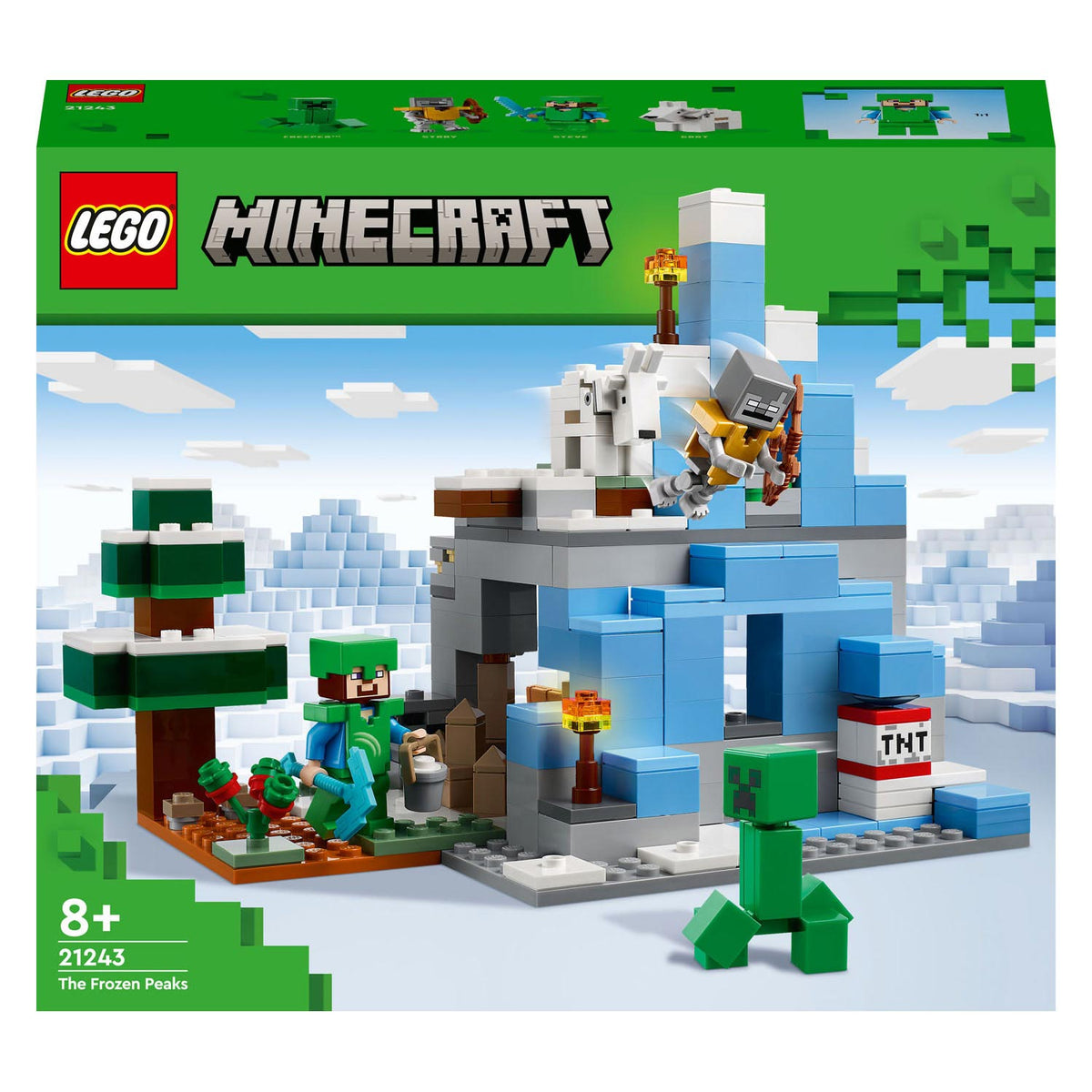 Lego Lego Minecraft 21243 Wskazówki dotyczące lodów