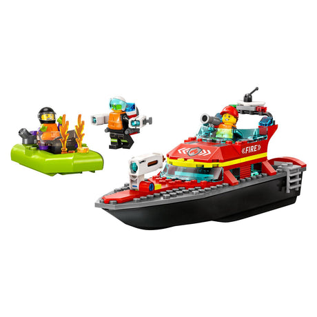 Lego City – strażacka łódź ratunkowa dla dzieci – 60373