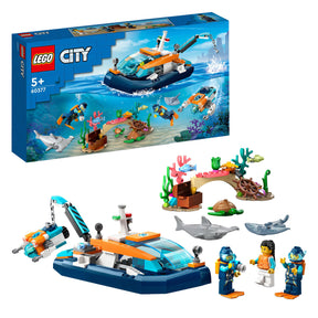 Lego Lego City 60377 Reconnaissance Nurving Boat