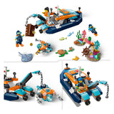 Lego Lego City 60377 Reconnaissance Nurving Boat