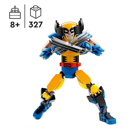 Lego Marvel - zabawka konstrukcyjna z figurką rosomaka (76257)