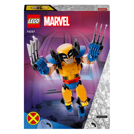 Lego Marvel - zabawka konstrukcyjna z figurką rosomaka (76257)