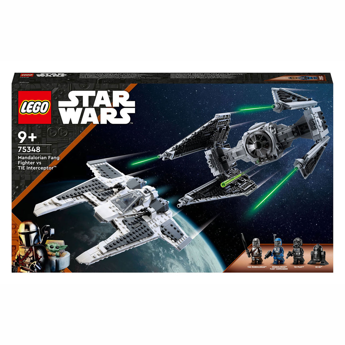 LEGO Star Wars 75348 Mandalorian Fang Fighter vs.