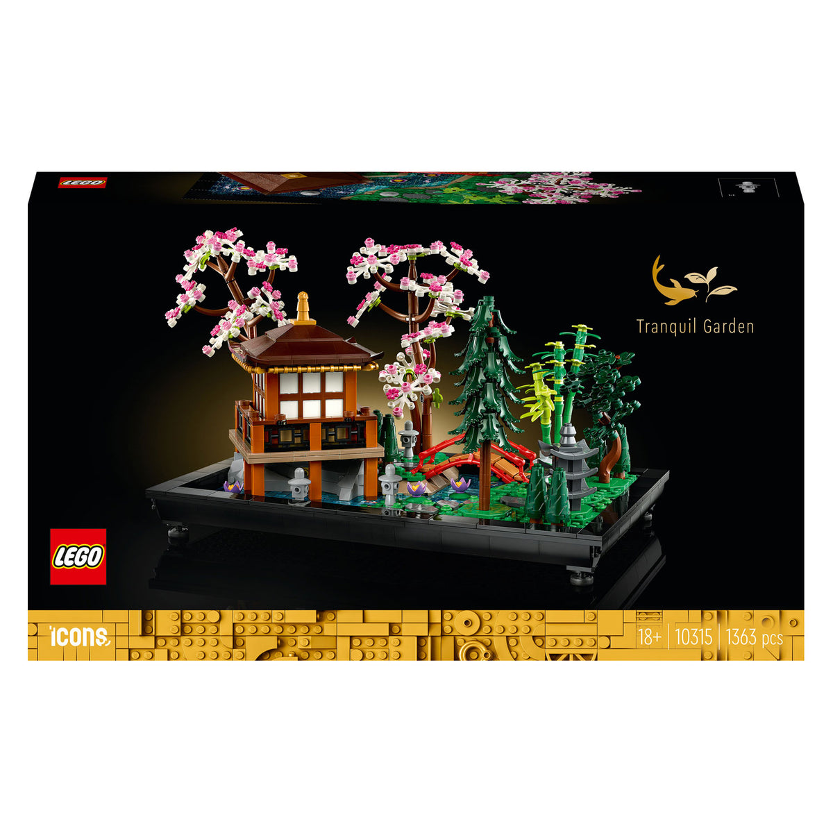 Zestaw Lego Ikony do budowania uważności w ogrodzie botanicznym dla dorosłych - 10315