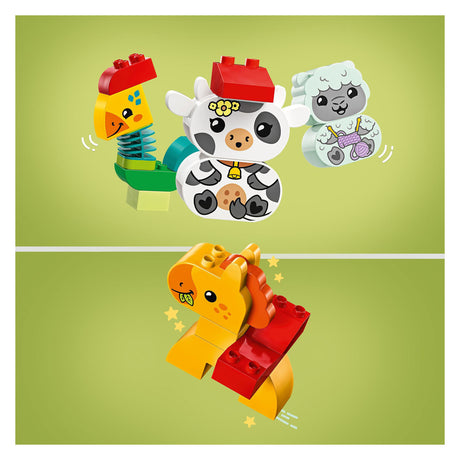 Lego duplo Mój pierwszy pociąg ze zwierzętami - 10412