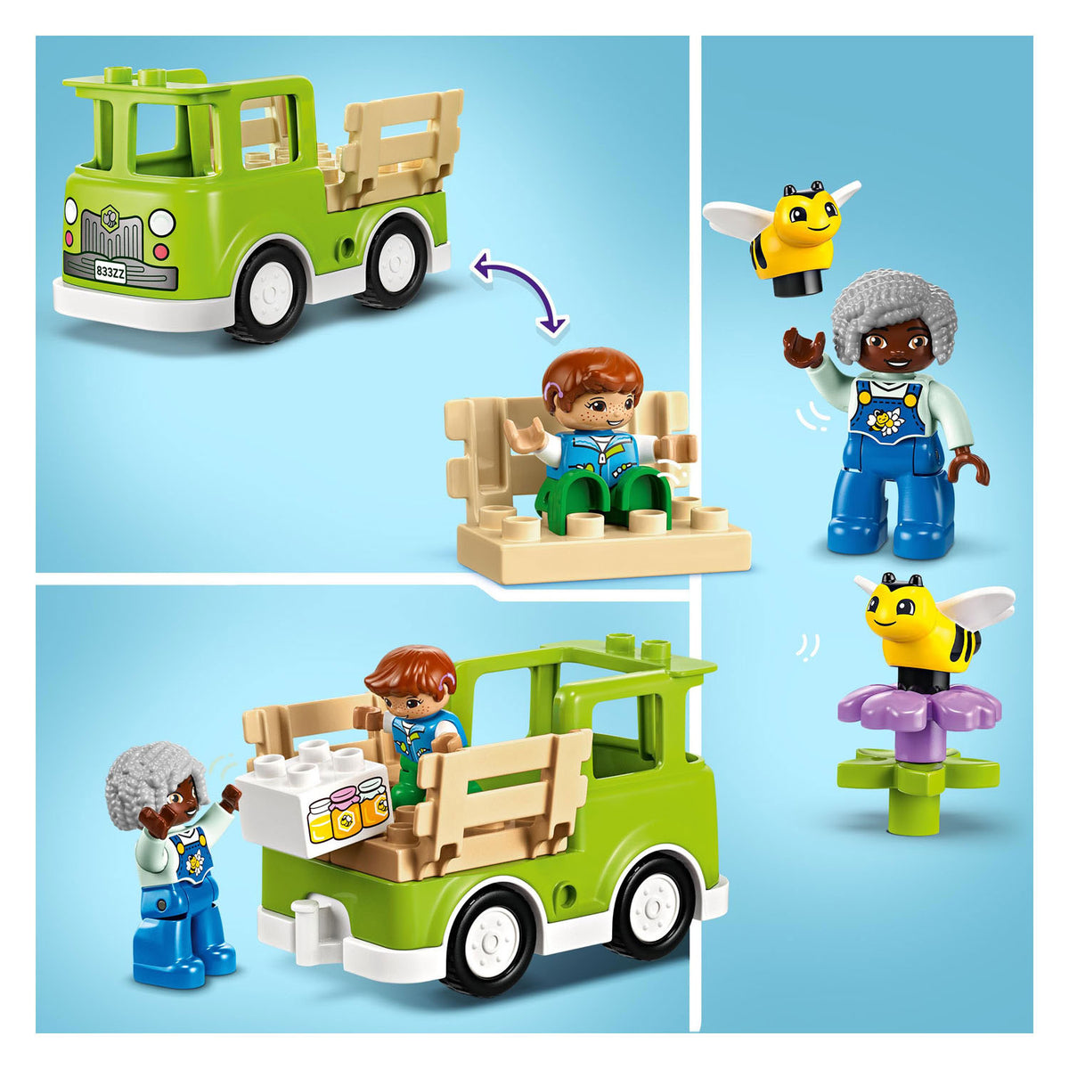 Lego Duplo Lego Deplo Town 10419 pszczoły i ule