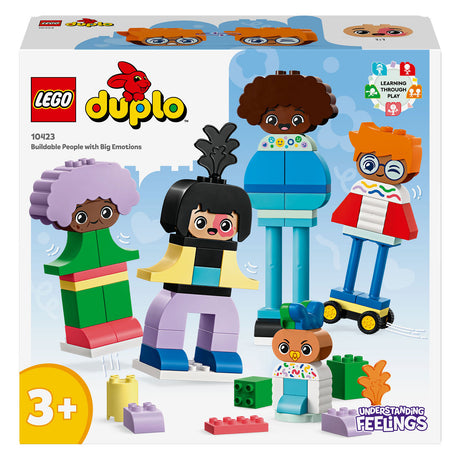 Lego duplo miasto 10423 ludzi i ich emocje