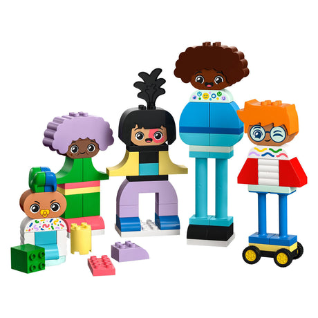 Lego duplo miasto 10423 ludzi i ich emocje