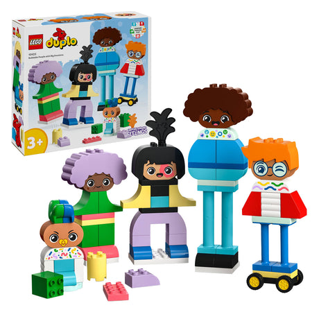 Lego duplo miasto 10423 ludzi i ich emocje