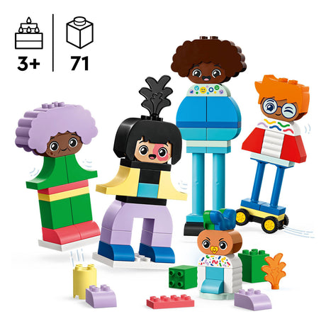 Lego duplo miasto 10423 ludzi i ich emocje