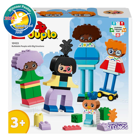 Lego duplo miasto 10423 ludzi i ich emocje